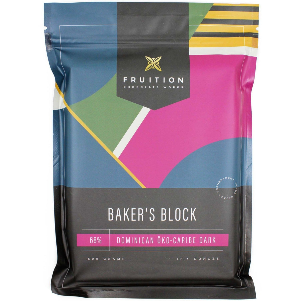 Baker's Block Dark Chocolate Couverture 68% - Fruition Chocolate